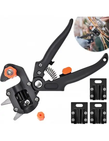 Cleste profesional de altoit cu 3 cutite diferite