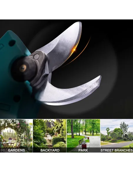 Foarfeca de gradina cu 2 acumulatori, pentru crengi si vita de vie,48 V