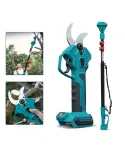 Foarfeca de Gradina , 48V, 2 Acumulatori, Brat Telescopic 2m, Unghi Reglabil de Taiere-07