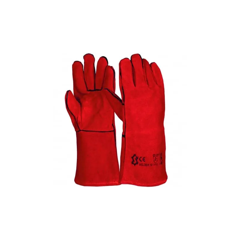 Manusi de protectie sudura culoare rosu