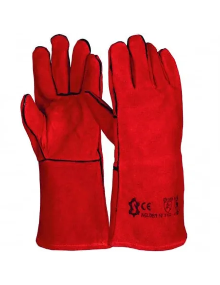 Manusi de protectie sudura culoare rosu