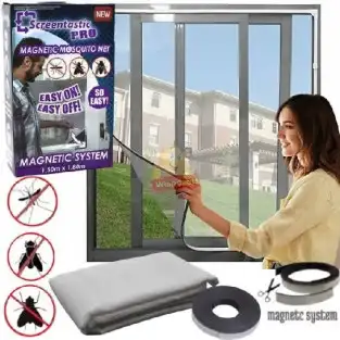 Plasa magnetica antiinsecte, 150 x 180 cm, Screentastic Pro 2