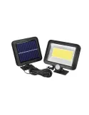 Set 3 x proiector cu incarcare solara, 100 x LED COB
