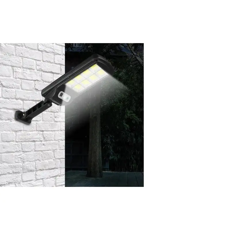 Set 5 x Lampa solara cu 6 celule, LED-uri COB si telecomanda