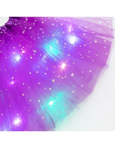 Fustă luminată cu LED pentru dans, petrecere, balet