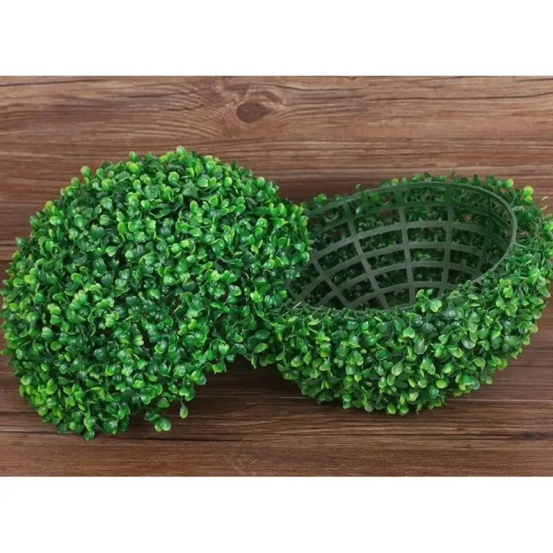 Sfera artificiala de cimisir, 23 cm verde