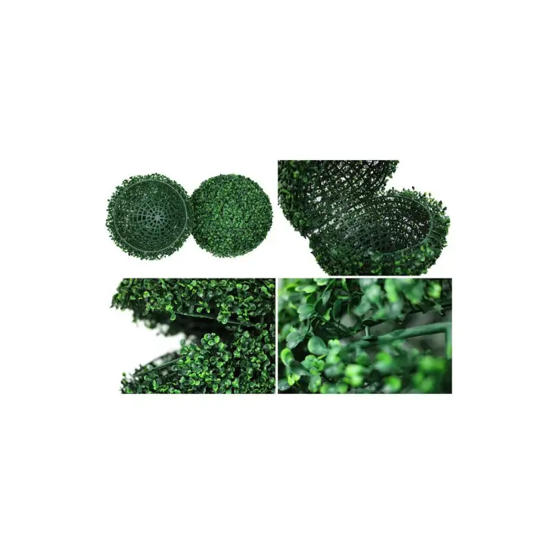 Sfera artificiala de cimisir, 23 cm verde