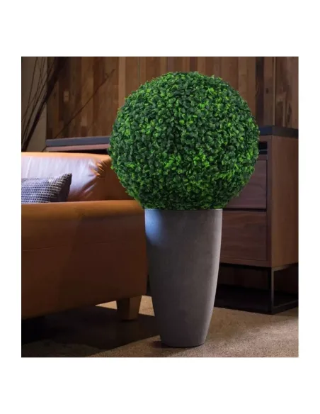 Sfera artificiala de cimisir, 23 cm verde