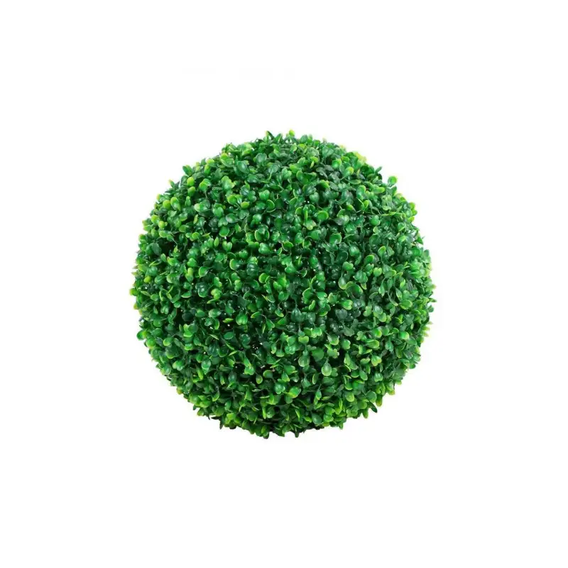Sfera artificiala de cimisir, 23 cm verde