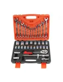 Trusa scule 53 in 1 , cheie cu clichet 1/4 inch