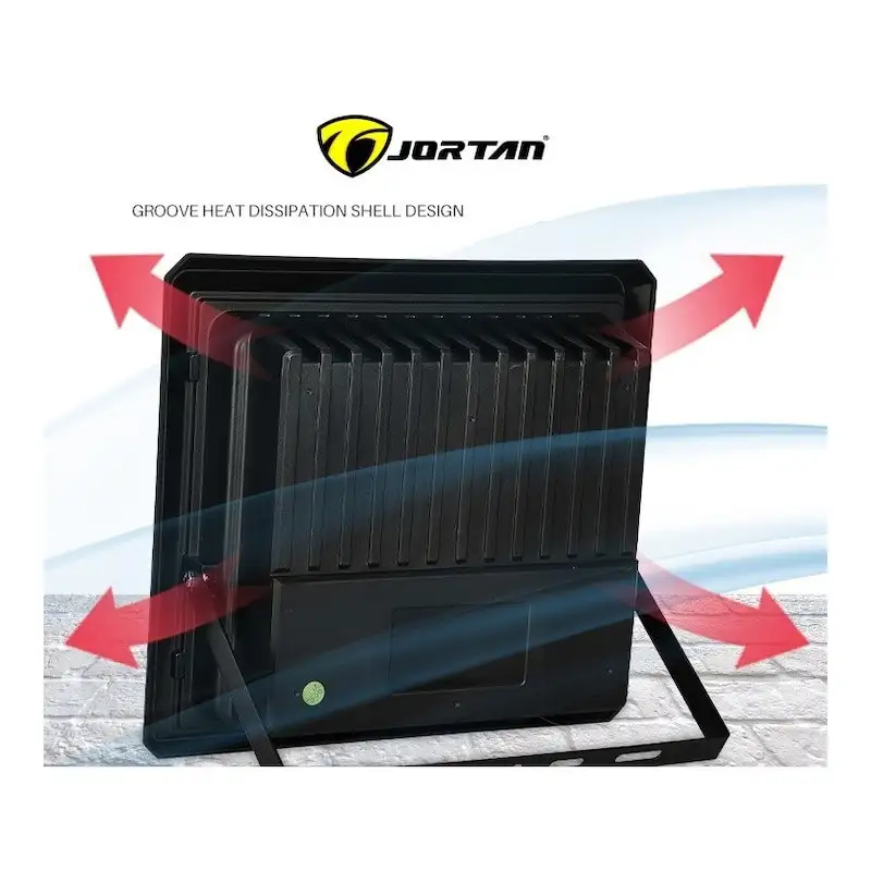 Proiector cu panou solar mare JORTAN, 50/100/150/400/600/1200W, led, Senzor lumina, tehnologie 2025