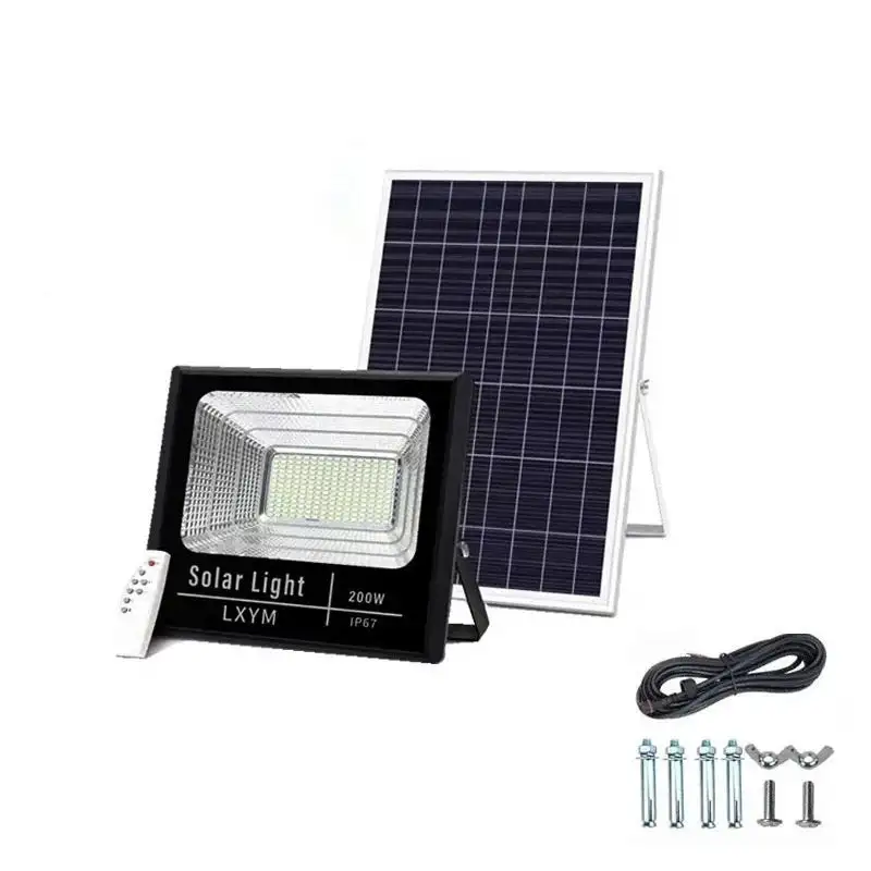 Proiector Solar 50W | Panou 35x23cm | 6000mAh | Aluminiu