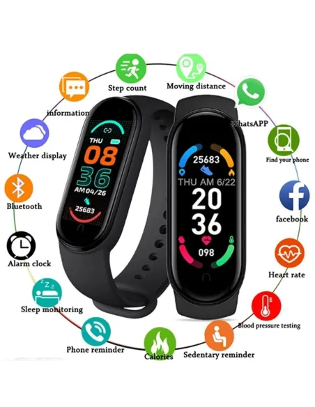 Bratara fitness smartband M6