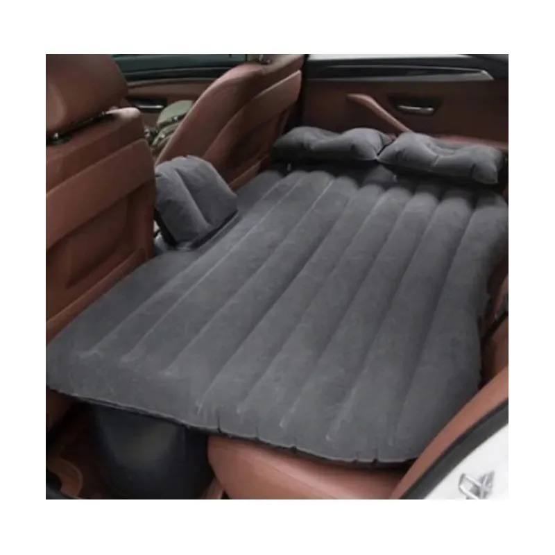 Saltea auto gonflabila 138 x 85 x 45 cm cu pompa electrica inclusa 12v