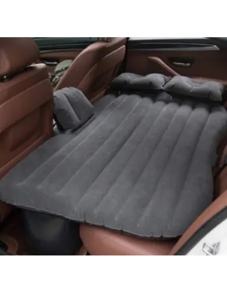 Saltea auto gonflabila 138 x 85 x 45 cm cu pompa electrica inclusa 12v