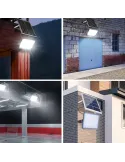 Proiector cu panou solar 800W Jortan 6000k IP66