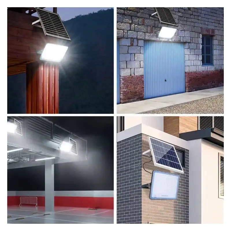 Proiector cu panou solar 800W Jortan 6000k IP66