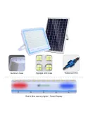 Proiector cu panou solar 800W Jortan 6000k IP66
