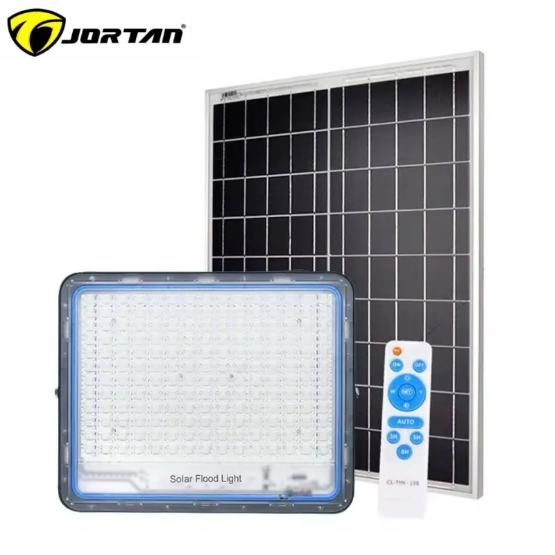 Proiector cu panou solar 800W Jortan 6000k IP66