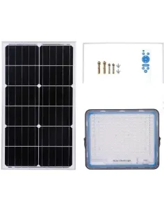 Proiector cu panou solar 800W Jortan 6000k IP66 2