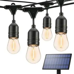 Ghirlanda Luminoasa Solara 30 Metri cu 30 Becuri, interconectabila 2