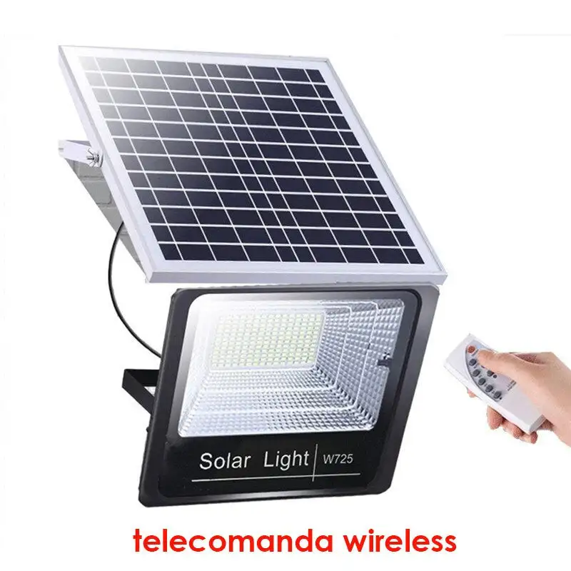 Proiector Solar 50W | Panou 35x23cm | 6000mAh | Aluminiu