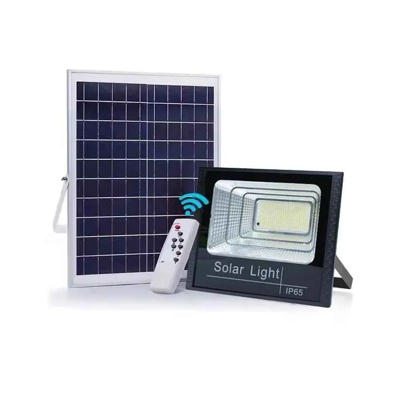 Proiector Solar 100W, Jortan cu Panou Solar Mare IP66