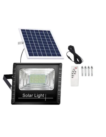 Proiector Solar 100W, Jortan cu Panou Solar Mare IP66