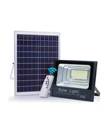 Proiector Solar 150W, Jortan cu Panou Solar Mare IP66
