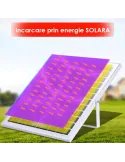 Proiector Led 1200w cu panou solar Jortan cu telecomanda IP67