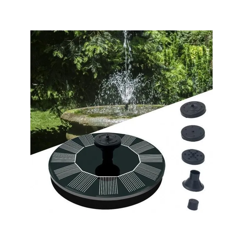 Fantana arteziana solara, 6 duze si acumulator