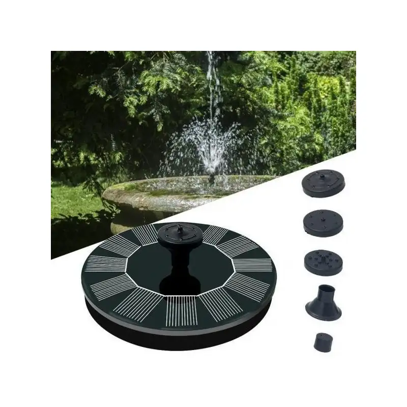 Fantana arteziana solara, 6 duze si acumulator