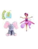 Pachet promo!!! Elefant interactiv + Mini zana zburatoare +Jucarie audio educativa