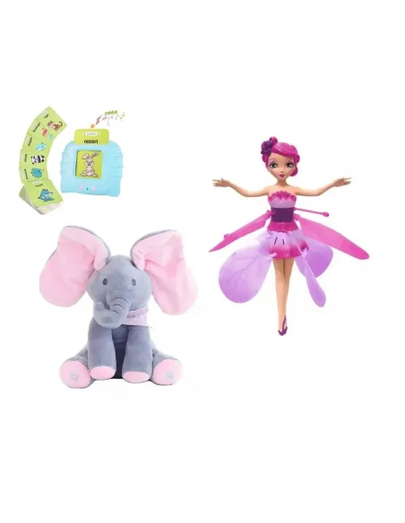 Pachet promo!!! Elefant interactiv + Mini zana zburatoare +Jucarie audio educativa