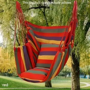 Leagan Marina, Bumbac in amestec, Rosu, 100 x 50