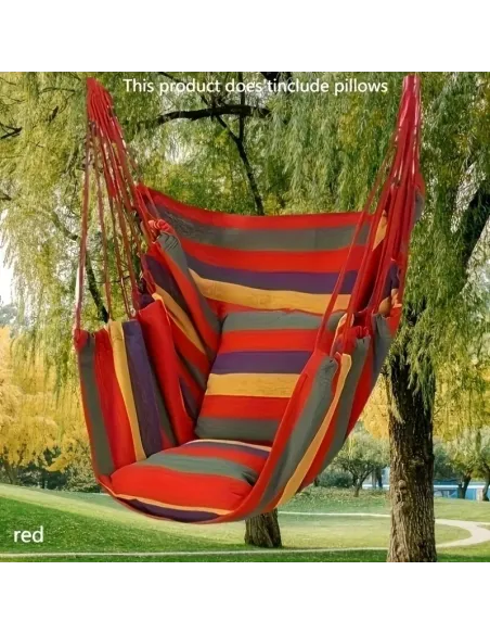 Leagan Marina, Bumbac in amestec, Rosu, 100 x 50