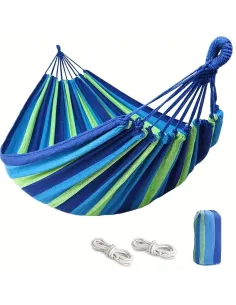 Hamac multicolor 180x80cm, cu husa de transport, red-mag.ro 2