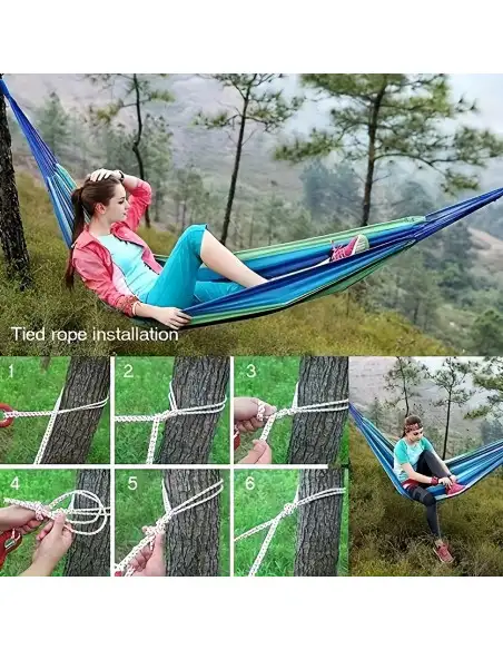 HAMAC MULTICOLOR, IDEAL PENTRU GRADINA TA