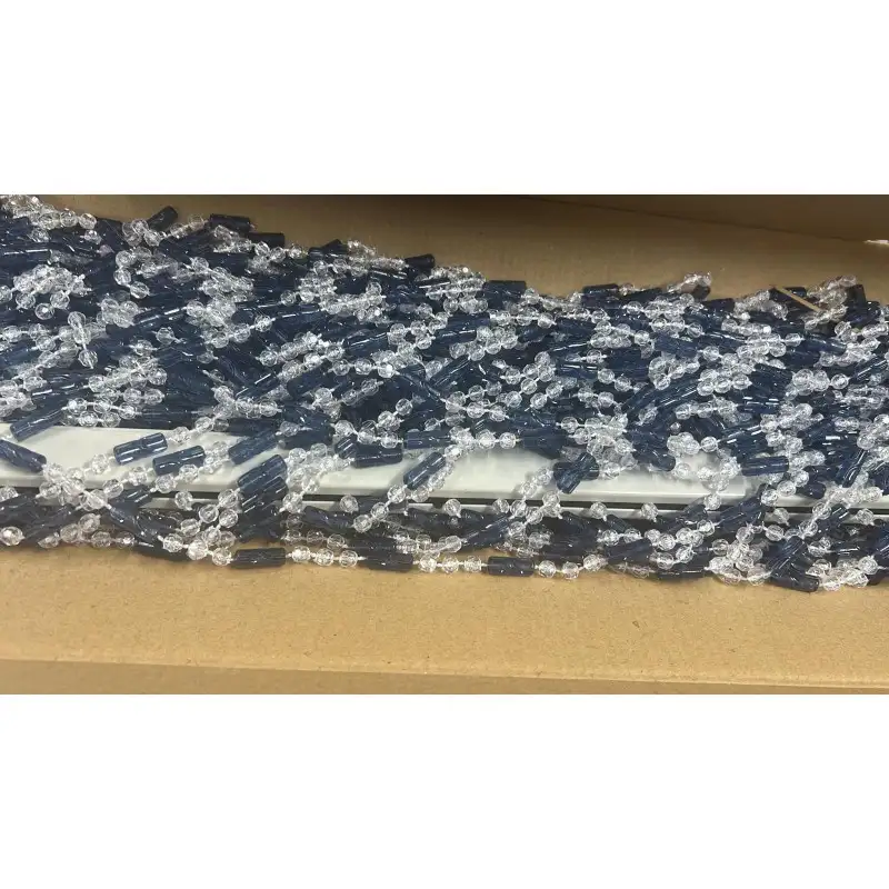 Perdea Muste, Plastic, PVC, cu Bara