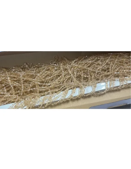 Perdea Muste, Plastic, PVC, cu Bara