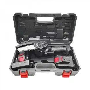 Mini drujba Dasgut 48V, 6 inch, 2 acumulatori + CADOU Trusa de scule profesionale 40 de piese