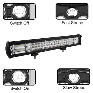 Proiector auto Led Bar 288w, 28800 Lm, Aluminiu, 12-24V