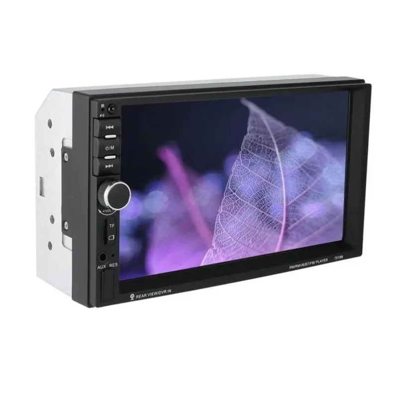 MP5 cu Ecran Touch HD de 7", 7018B, Bluetooth, Telecomanda, Negru