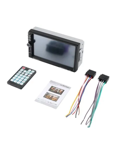 MP5 cu Ecran Touch HD de 7", 7018B, Bluetooth, Telecomanda, Negru