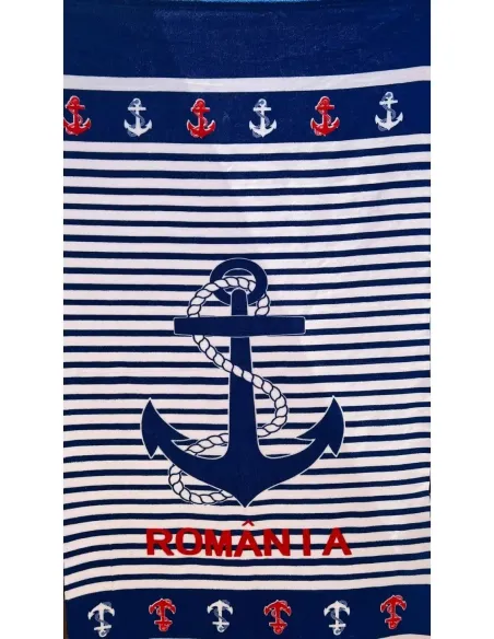 Set 2 prosoape pentru plaja, din microfibra, diverse culori si modele