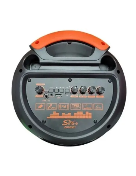 Boxa portabila ZQS8301 Difuzor portabil, BT/FM/AUX/USB, RGB