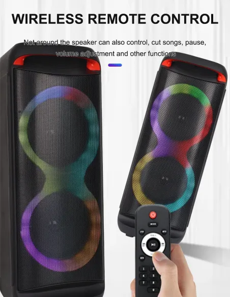 Boxa portabila ZQS8288 Bluetooth 7.4V 4000mAh