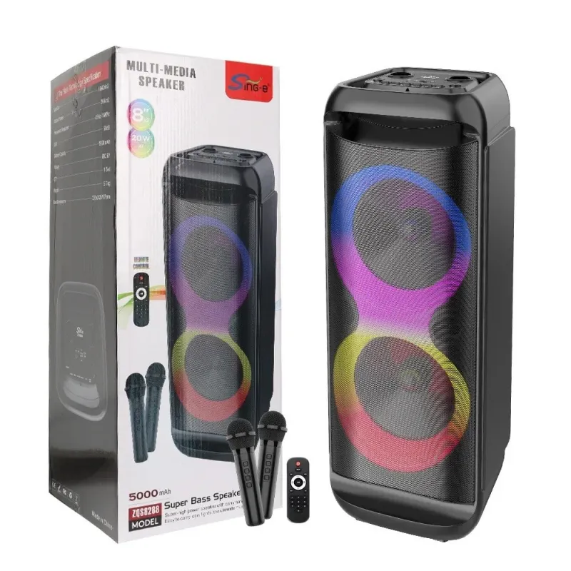 Boxa portabila ZQS8288 Bluetooth 7.4V 4000mAh