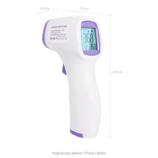 Termometrul frontal digital cu infrarosu-tip pistol 2