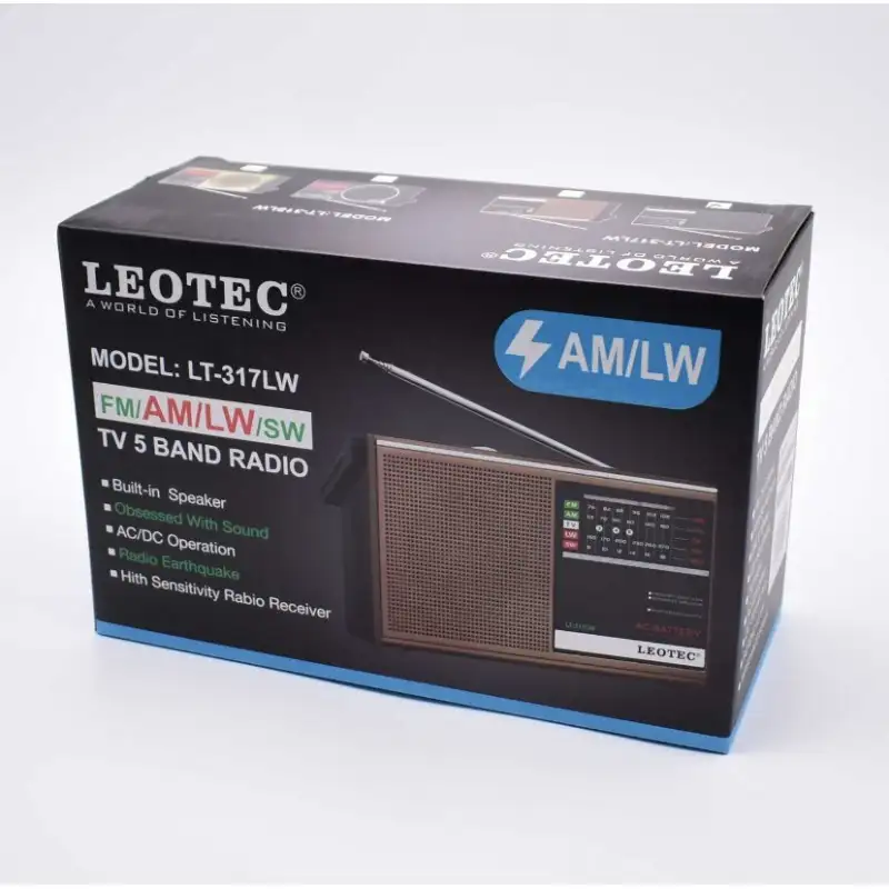 Radio portabil cu difuzor incorporat LT-317LW